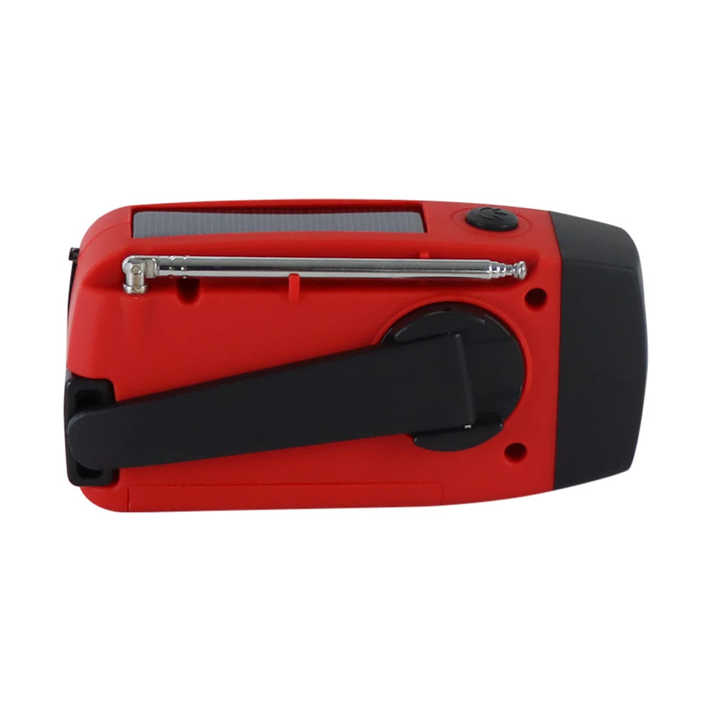 Emergency Radio Solar Power Hand Crank Radio Global Receiver High