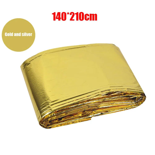 Survival Blanket Outdoor Survive Emergency Rescue First Aid Kit