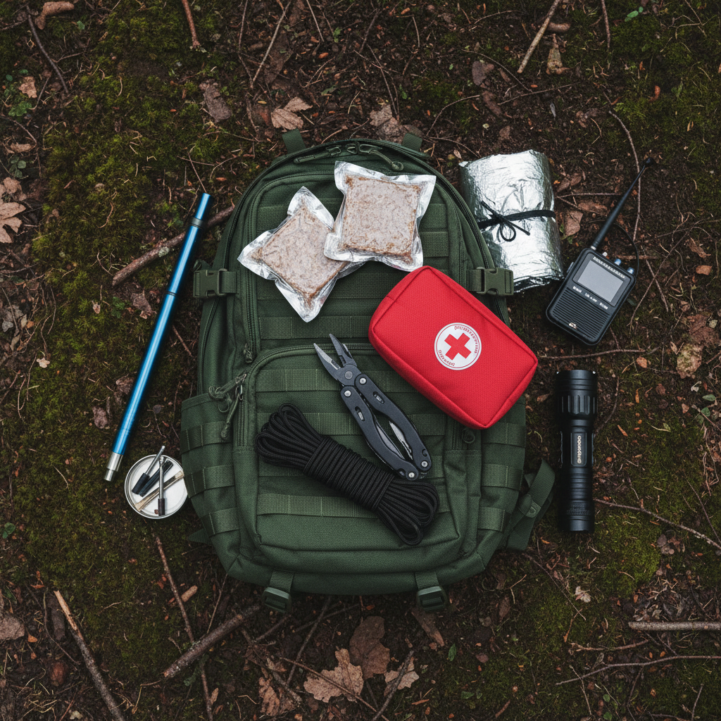 The HEDGE Full Kit 72-hour family emergency preparedness bundle